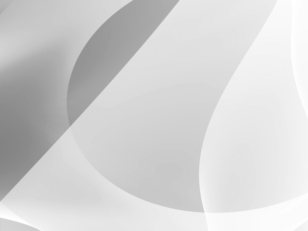 White abstract background, 3d rendering.