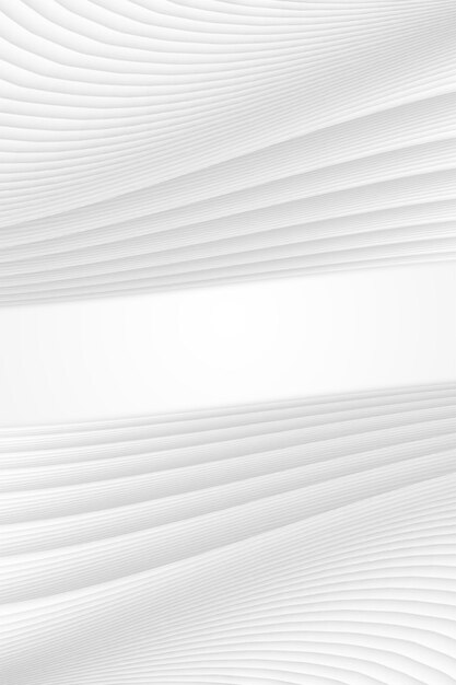 Photo white abstract curved lines texture texture background