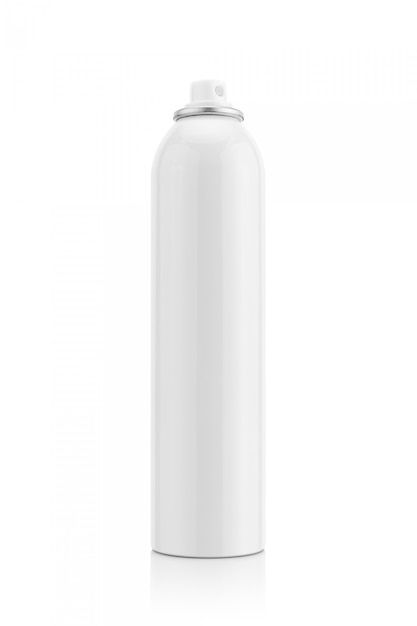 Photo white aluminum spray bottle