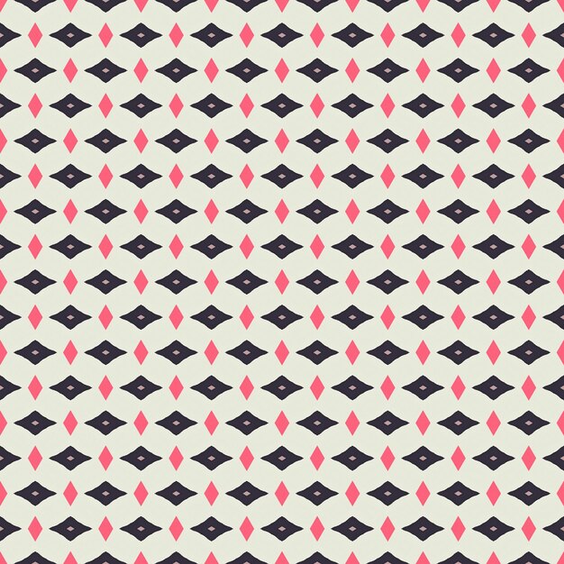 写真 赤い正方形の白と黒の幾何学模様。