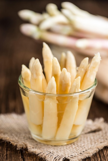 White Asparagus preserved