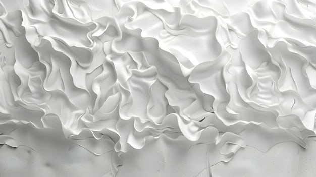 White background 3d render waves shapes background texture clean white background images jpg