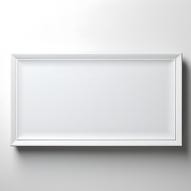 Photo white background banner