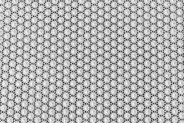 White background closeup texture of cloth