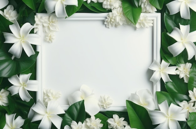 A white background covered in daisies