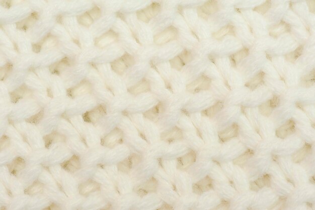 White background knitted texture Repetitive machine Knitting sweater texture