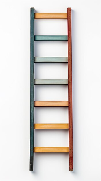White Background Ladders