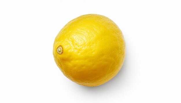 White Background Lemon