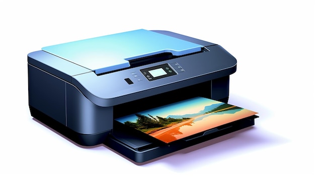 White Background Printer