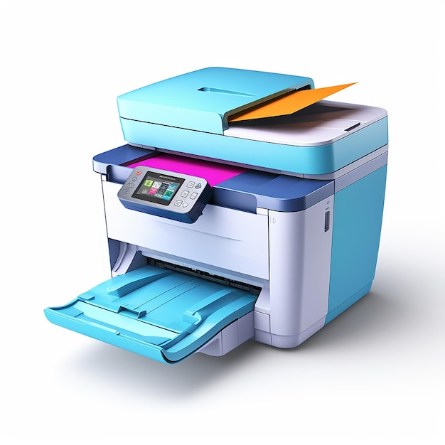 White Background Printer