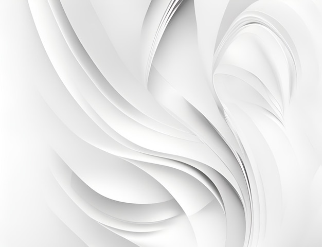 Photo white background with abstract design