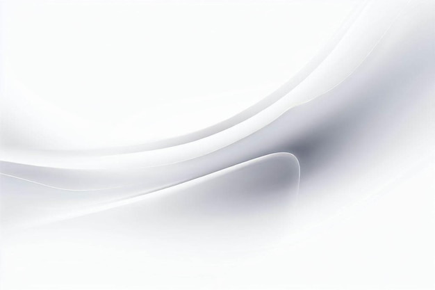 A white background with a curved design that is white and has a light blue background.