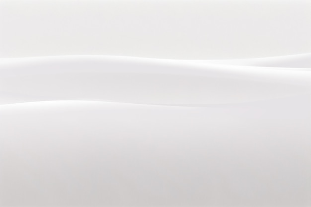 A white background with a curved line of white waves.