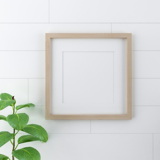 white background with frame