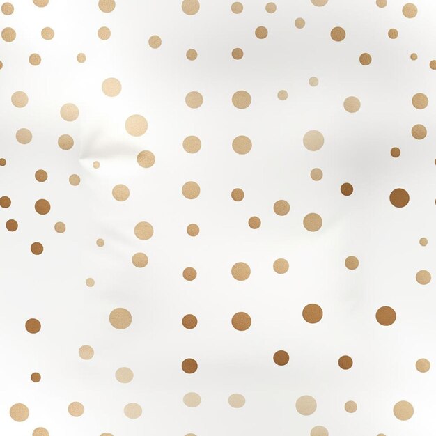 A white background with gold and silver circles.