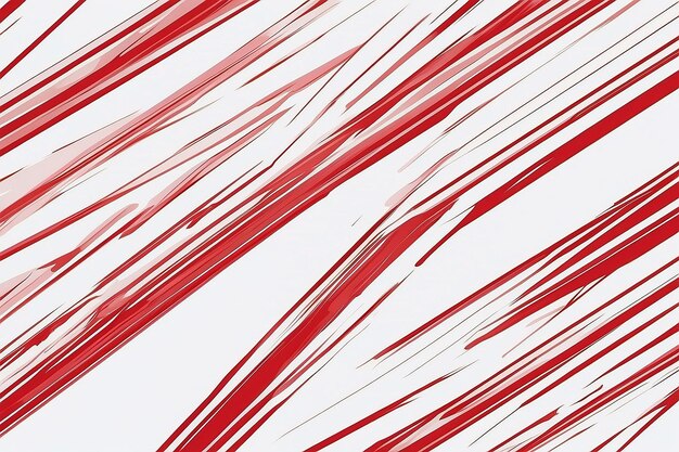 White background with red diagonal lines