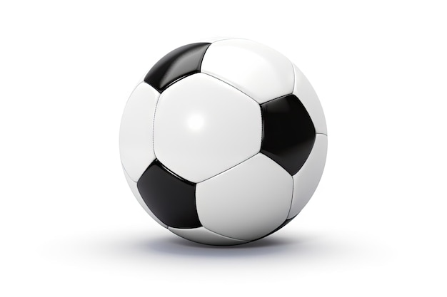 white background with soccer ball