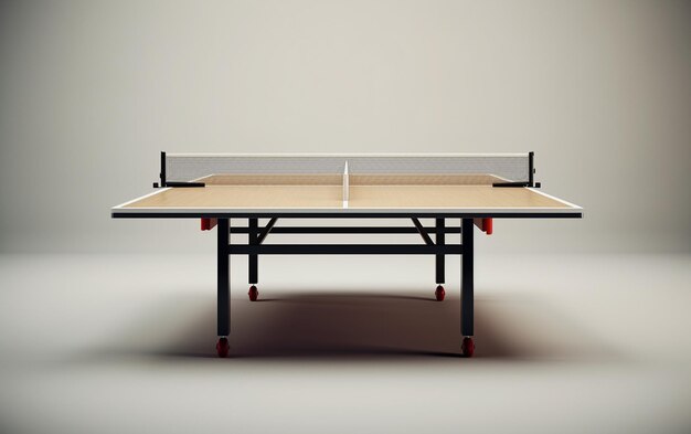 Фото white background with table tennis table