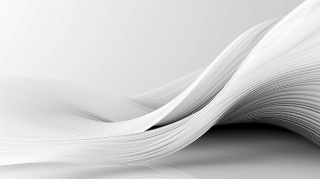 A white background with a wavy design in the middle.