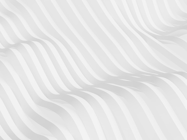 White background with wavy lines copy space