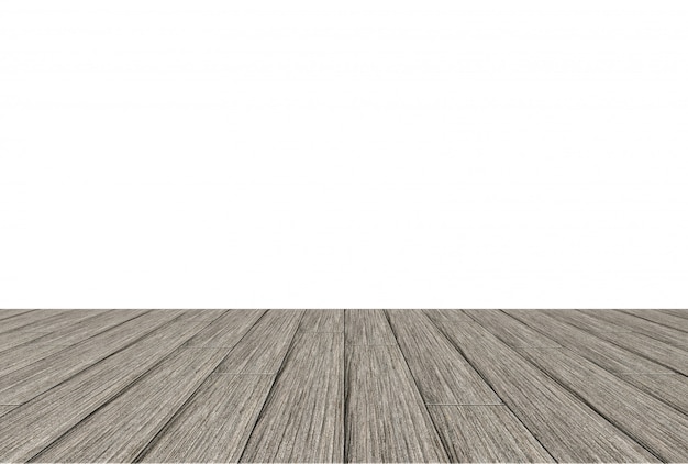 White background wood floor