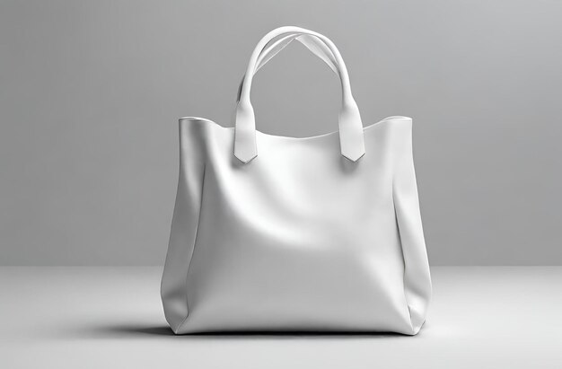 A white Bag mockup copy space