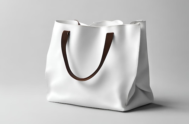 A white Bag mockup copy space