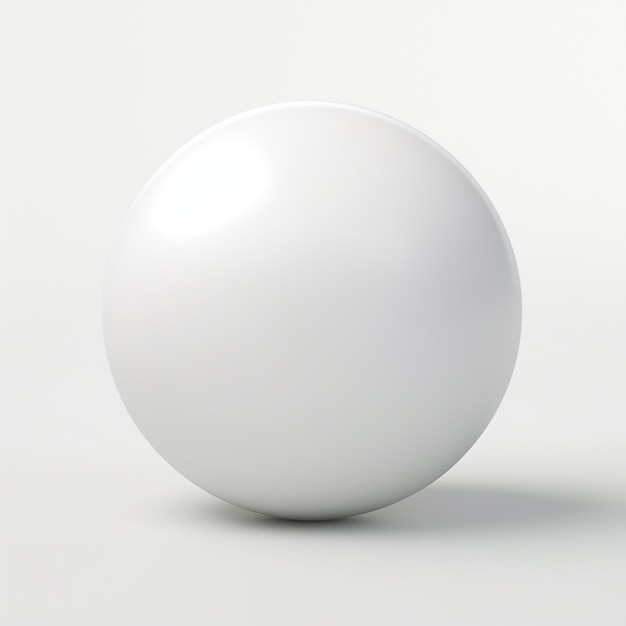 Photo white ball image