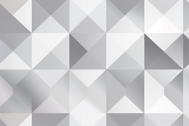 White Banner Polygon Patterned Background