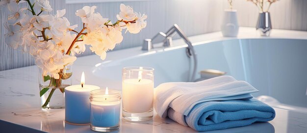 the white bathroom contains a and gray gel soap