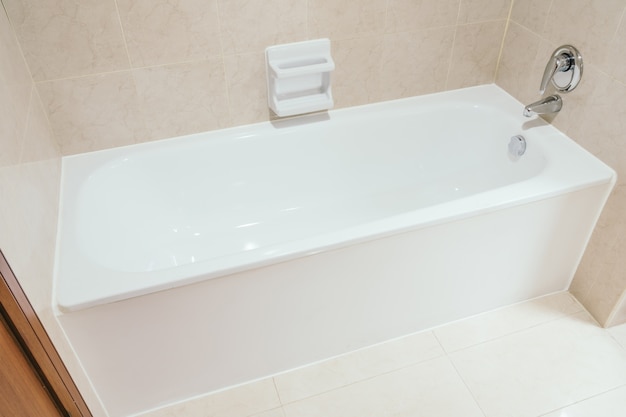 White bathtub