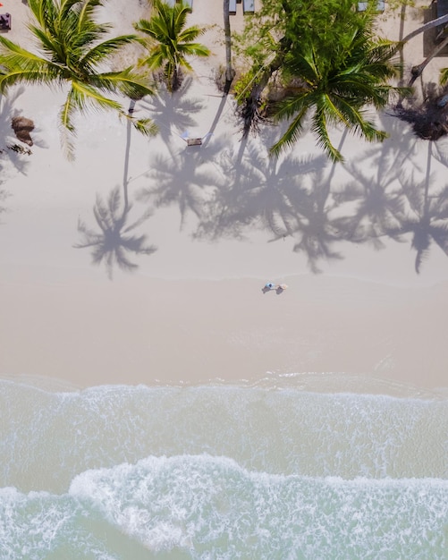 Photo white beach koh kood island thailand trat