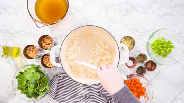 White bean soup