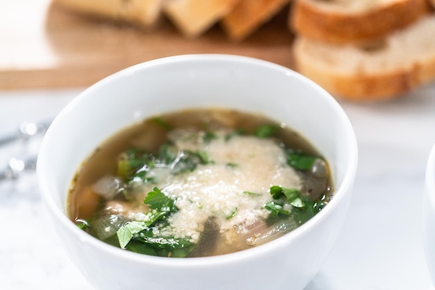 White bean soup