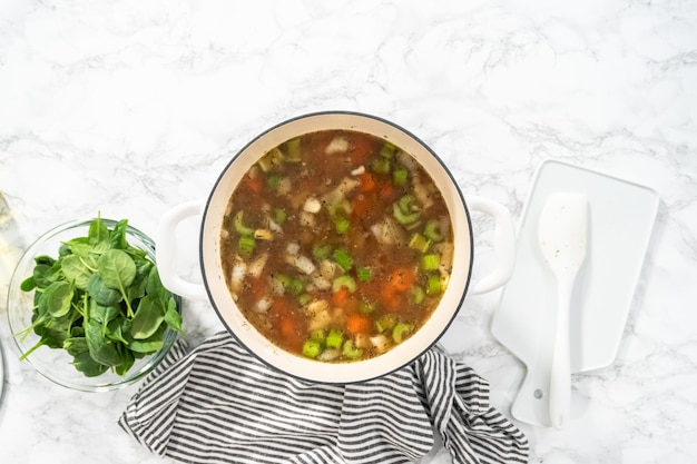 White bean soup