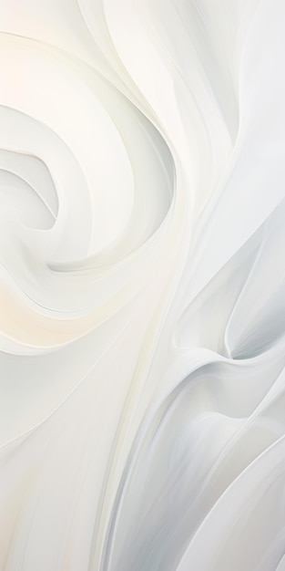 White And Beautiful Wavy Abstract Painting Texture