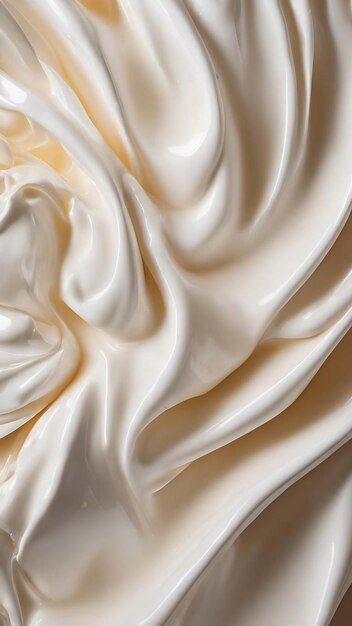 Photo white beauty cream texture