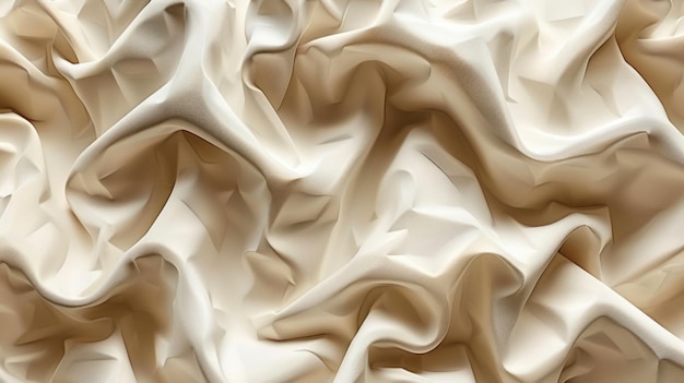 White and Beige Fabric Close Up