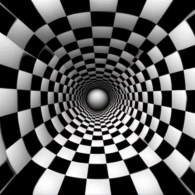 a white and black checkered pattern in the style of animated gifs