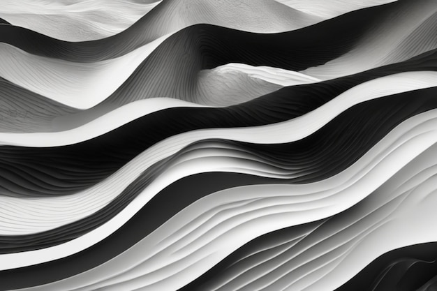 white and black wave background gradient