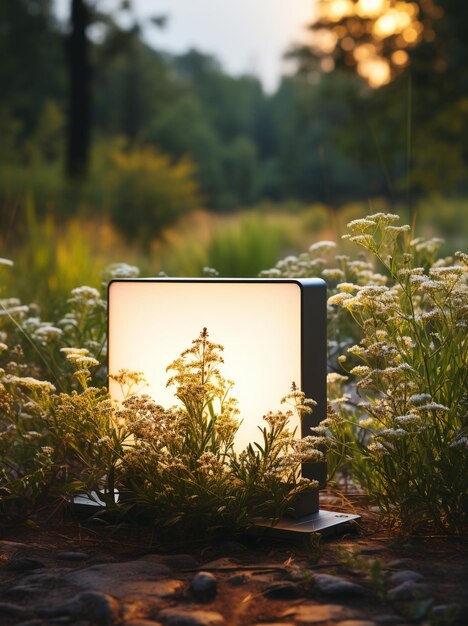 Photo a white blank horizontal billboard