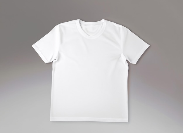 White Blank TShirt MockUp