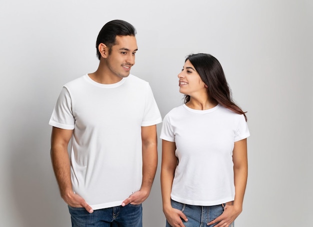 White Blank TShirt MockUp