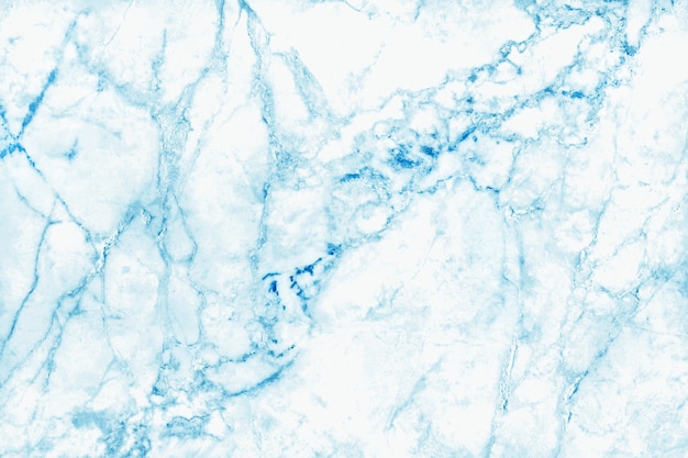 White blue marble texture background, natural tile stone floor.