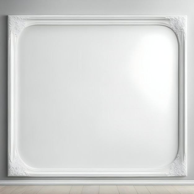 White board with space for text
