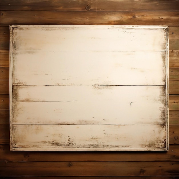 a white board on a wooden wall with a light on it.