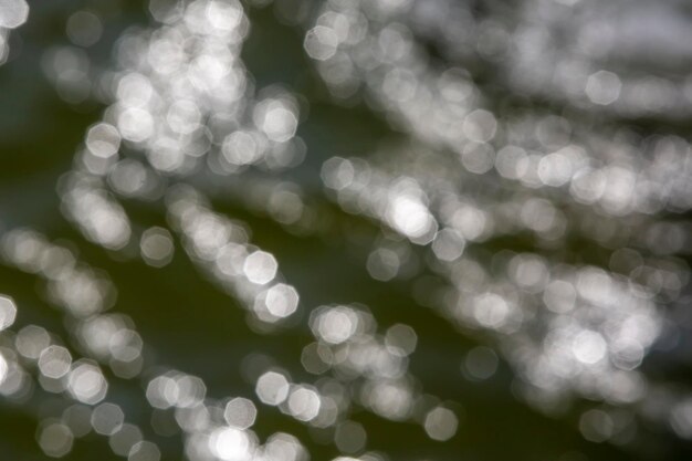 Photo white bokeh abstact background