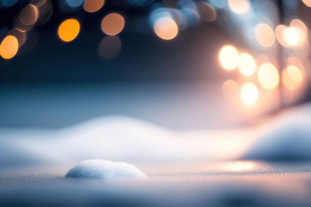 White Bokeh Background