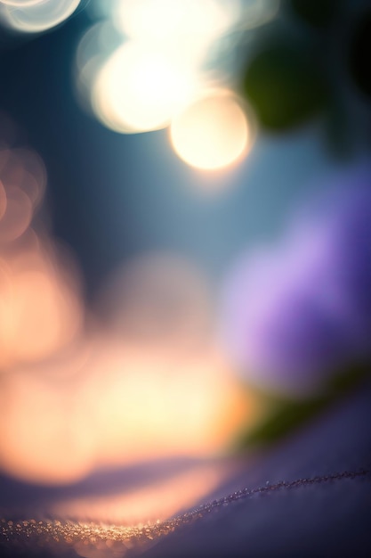 White Bokeh Background