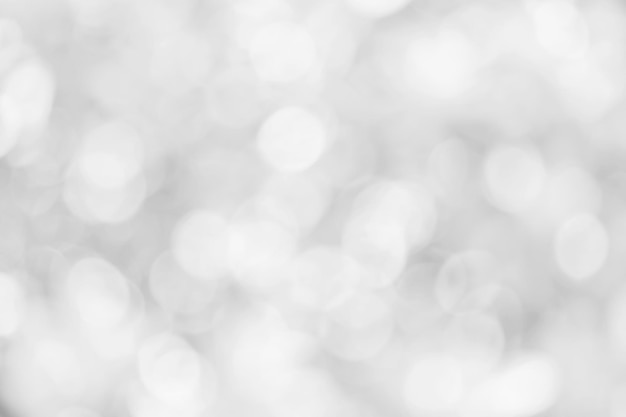 White bokeh light background